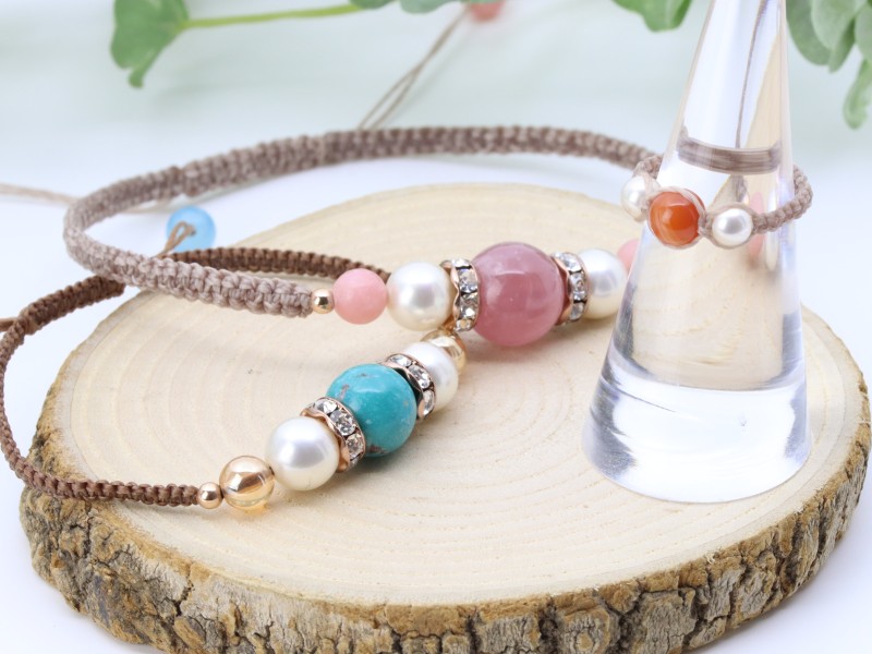 4/3発売：ナチュラルテイストで楽しむリングとアンクレットを発売しました